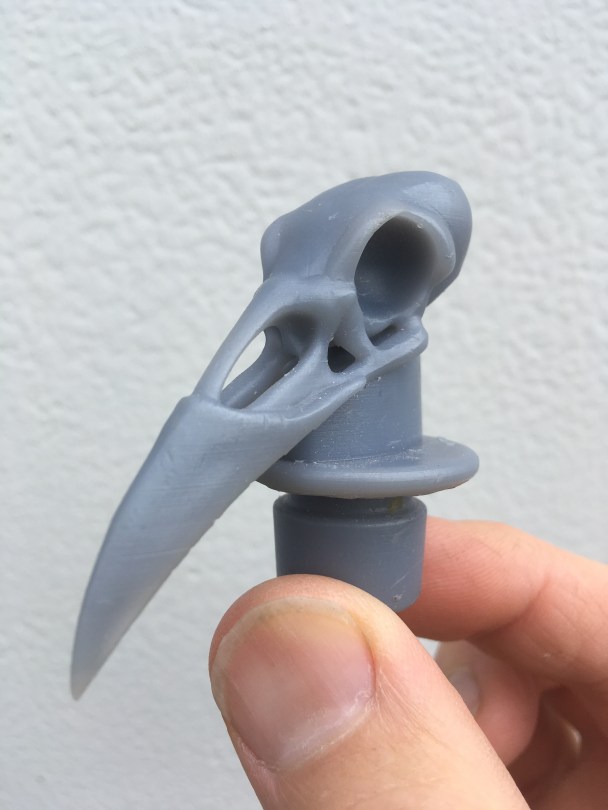 bird head 3d print2